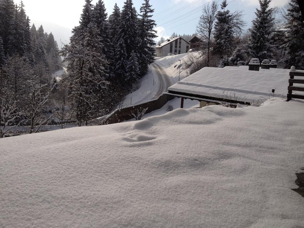 Ferienwohnung Laax Mit Traumblick, Grossem Balkon Und Terrasse Exterior foto